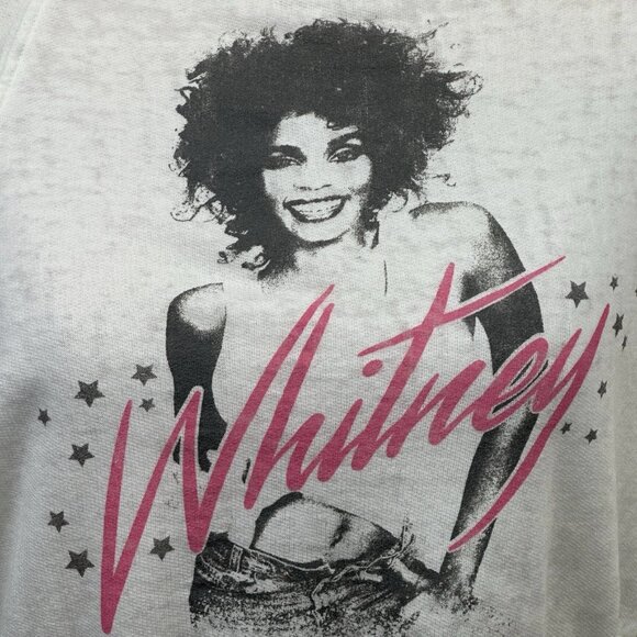 🎤✨Recycled Karma Whitney Houston Cropped Sweatshirt – XS – Worn 1 Time 🎤✨ - Picture 6 of 11